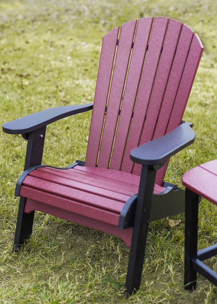 Garnet & Black Classic Adirondack Chair - RSH Decor