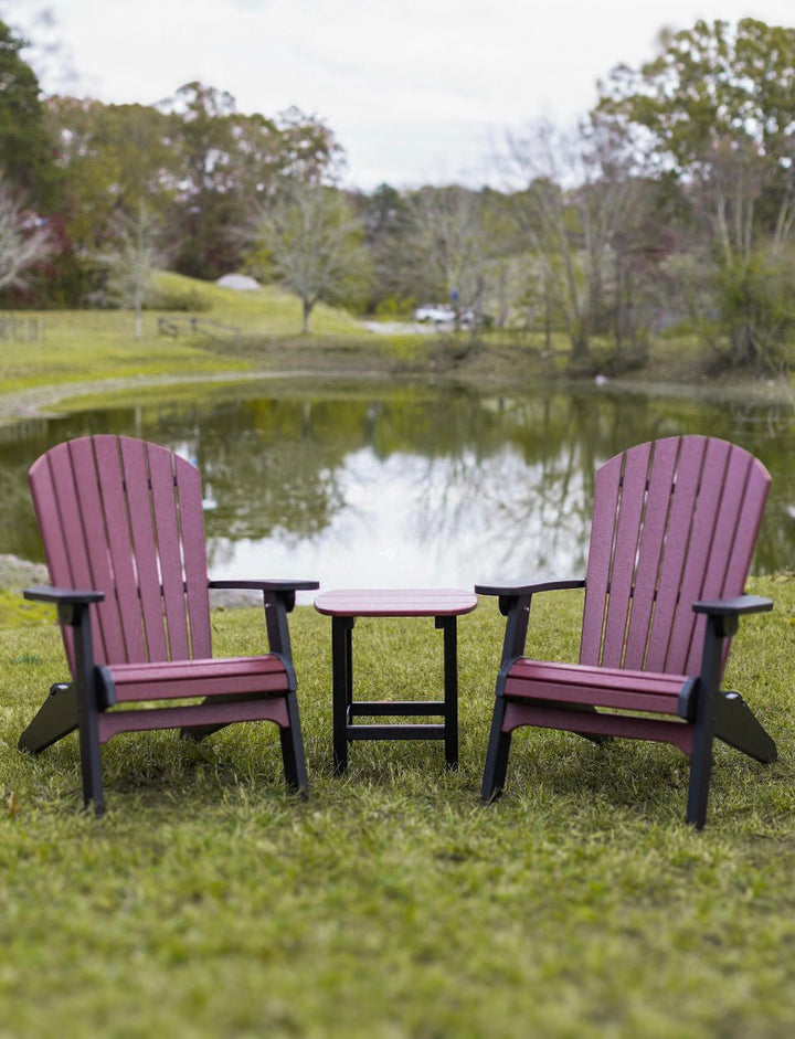 Garnet & Black Classic Adirondack Chair - RSH Decor