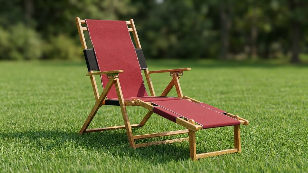 Garnet & Black Coastsetter Beach Lounger - RSH Decor