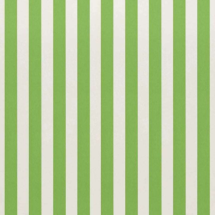 High Back Foam Chair Cushion | 44 x 22 x 3 | Kiwi Green & White Stripe | SUMMER FLASH SALE - RSH Decor