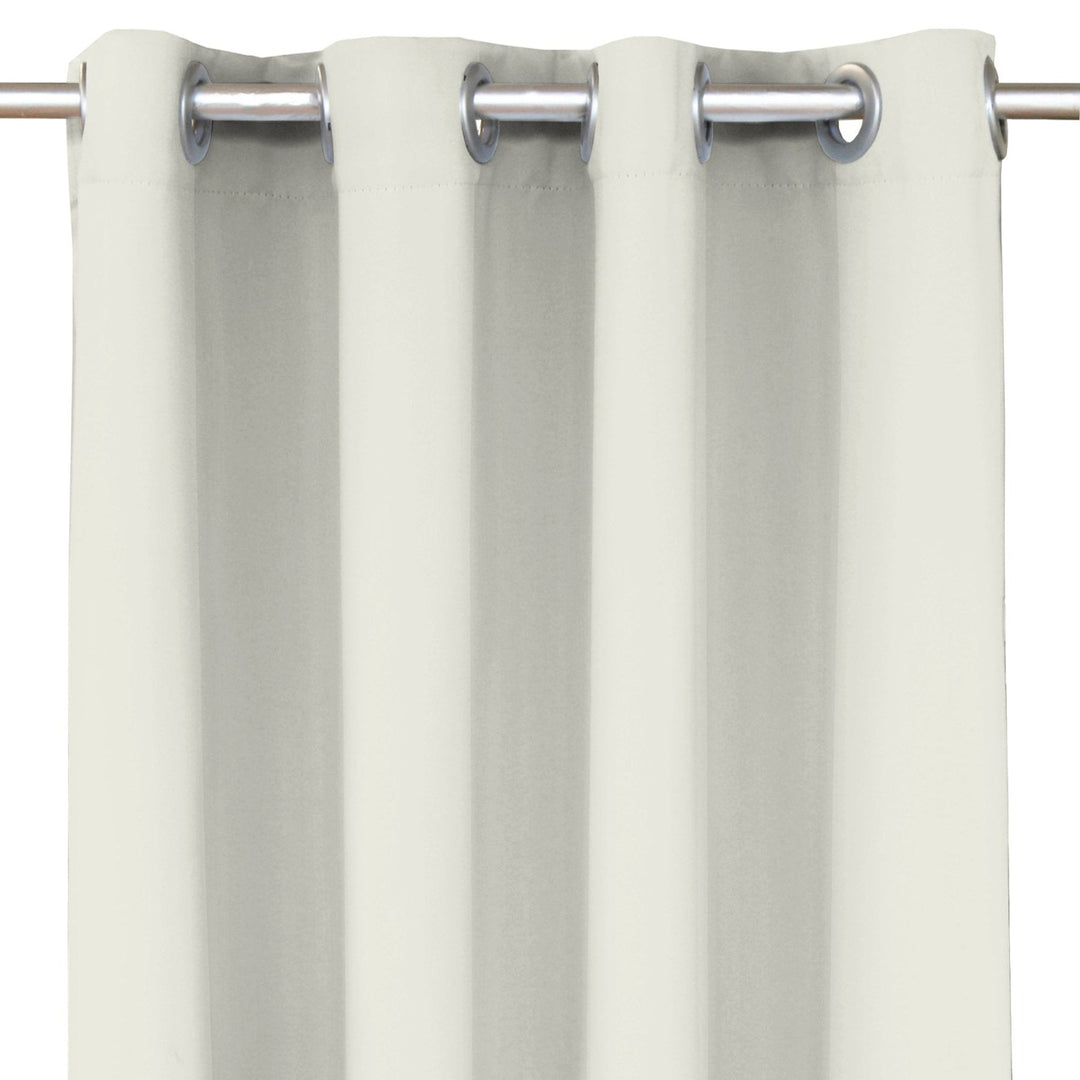 Indoor/Outdoor Curtain Panel | Nickel Grommet Top | Sunbrella Naturals - RSH Decor