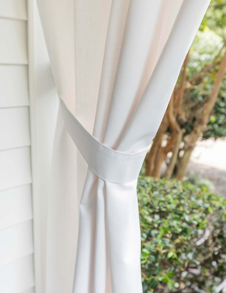 Indoor/Outdoor Curtain Panel | Tab Top | Sunbrella Naturals - RSH Decor