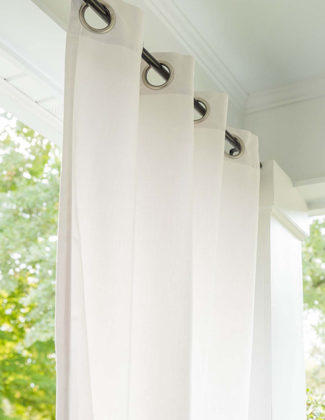 Indoor/Outdoor Curtain Panel | Tab Top | Sunbrella Naturals - RSH Decor