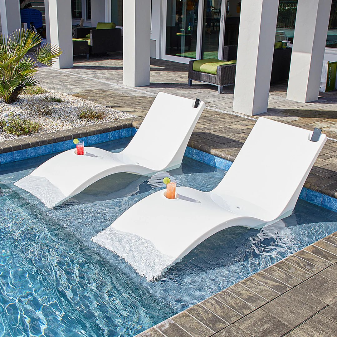 Kai Shelf Deep Water Pool Lounger | Set of 2 | Floating Luxuries - RSH Decor