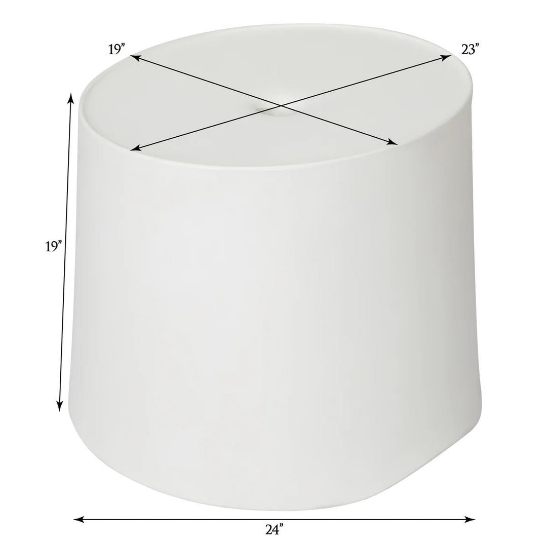 Kai Side Table | Arctic White | Floating Luxuries - RSH Decor