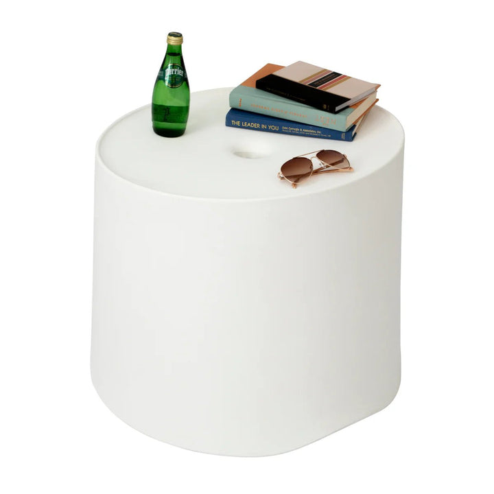 Kai Side Table | Arctic White | Floating Luxuries - RSH Decor