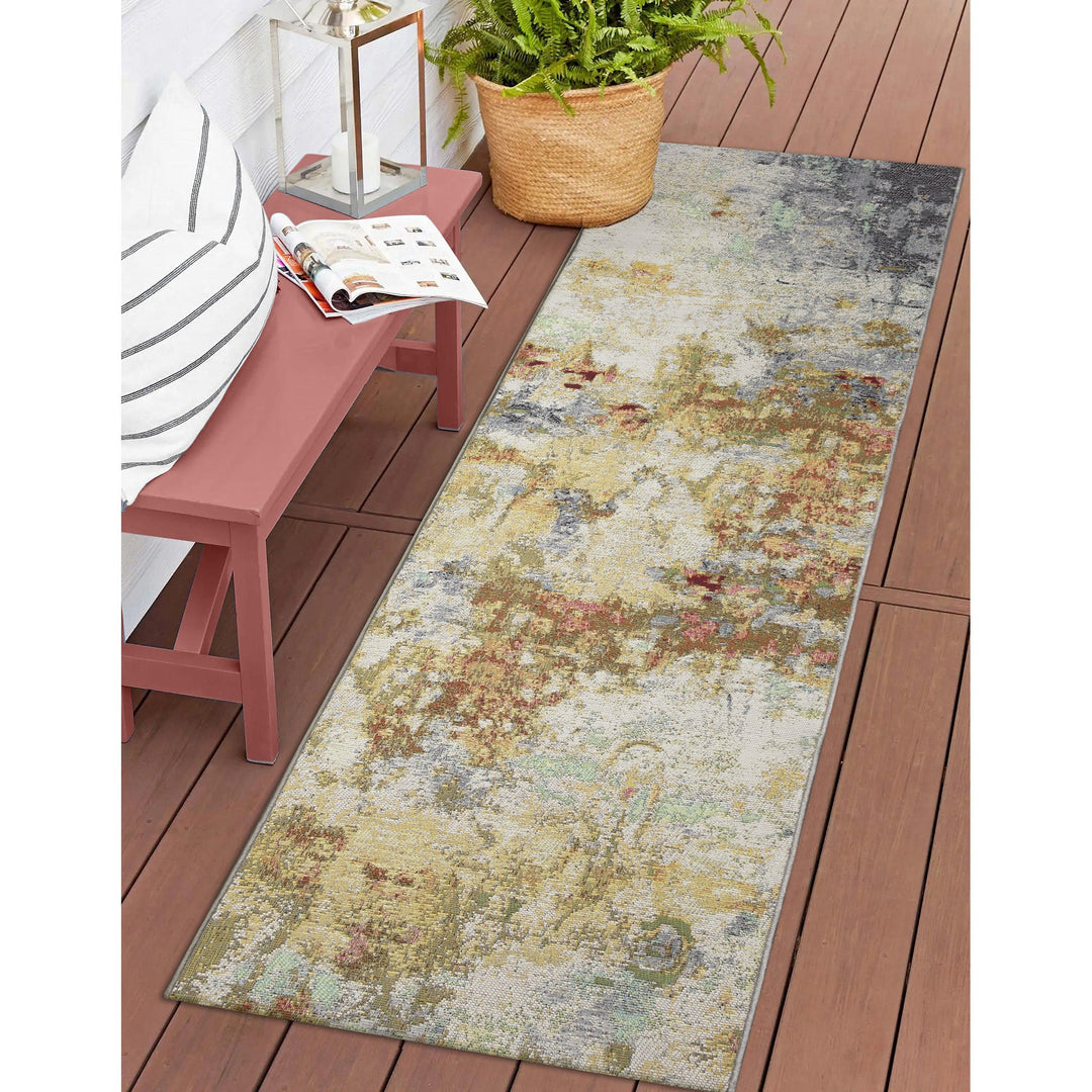 Liora Manne Marina Abstract Indoor/Outdoor Rug Multi - RSH Decor