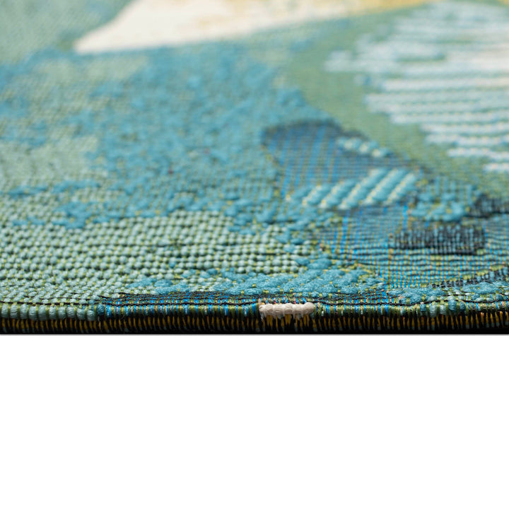 Liora Manne Marina Fish Indoor/Outdoor Rug | Aqua - RSH Decor