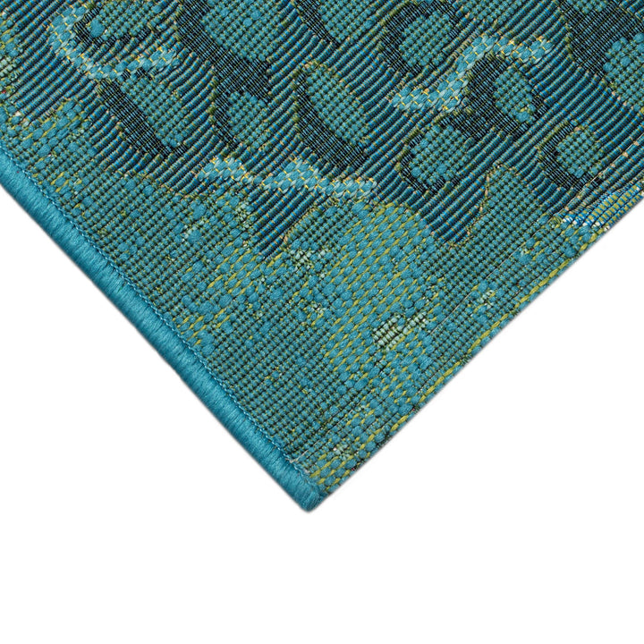 Liora Manne Marina Fish Indoor/Outdoor Rug | Aqua - RSH Decor