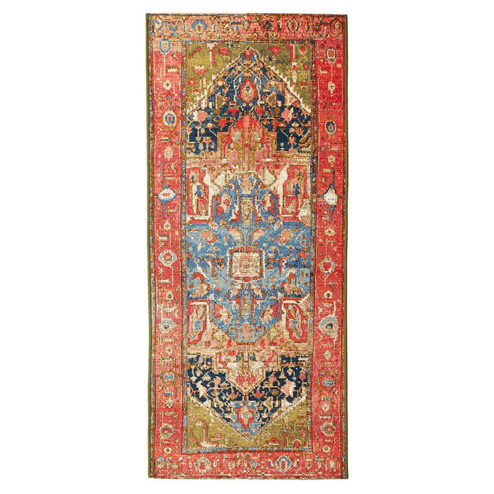 Liora Manne Marina Heriz Indoor/Outdoor Rug | Red - RSH Decor