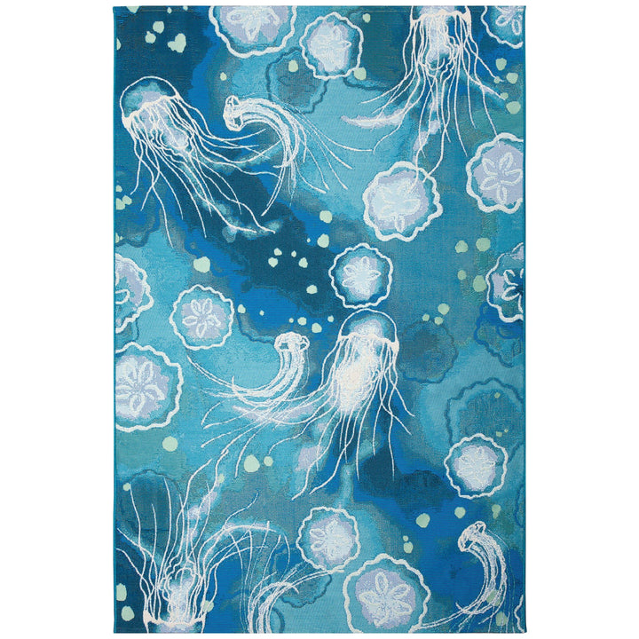 Liora Manne Marina Jelly Fish Indoor/Outdoor Rug | Bloom - RSH Decor