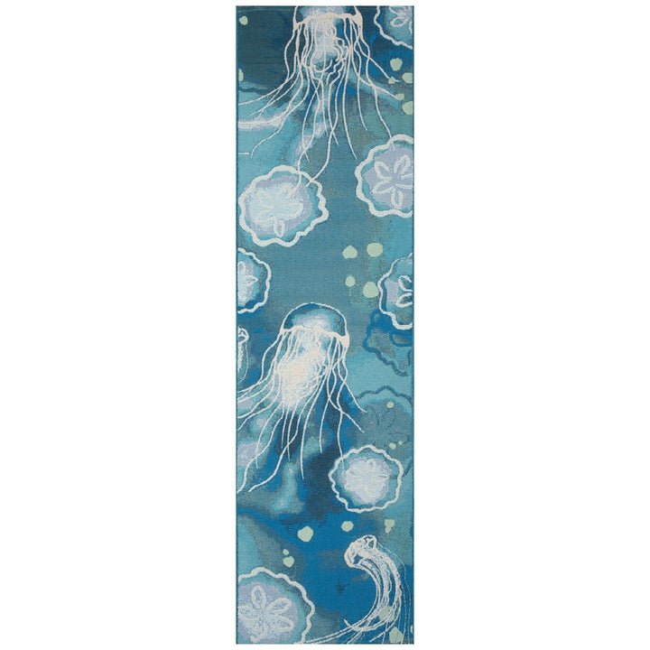 Liora Manne Marina Jelly Fish Indoor/Outdoor Rug | Bloom - RSH Decor