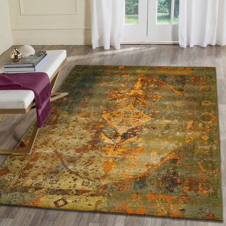 Liora Manne Marina Kermin Indoor/Outdoor Rug | Green - RSH Decor