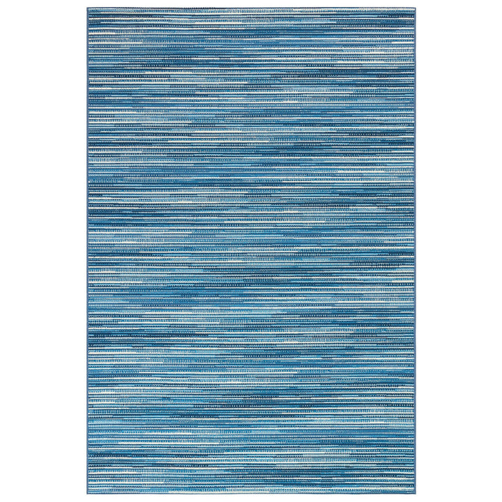 Liora Manne Marina Stripes Indoor/Outdoor Rug | China Blue - RSH Decor