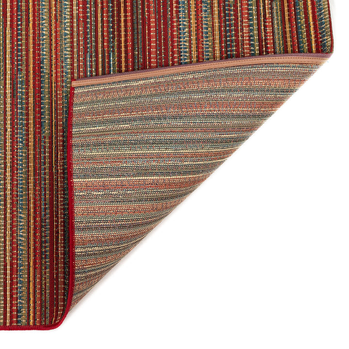 Liora Manne Marina Stripes Indoor/Outdoor Rug | Saffron - RSH Decor