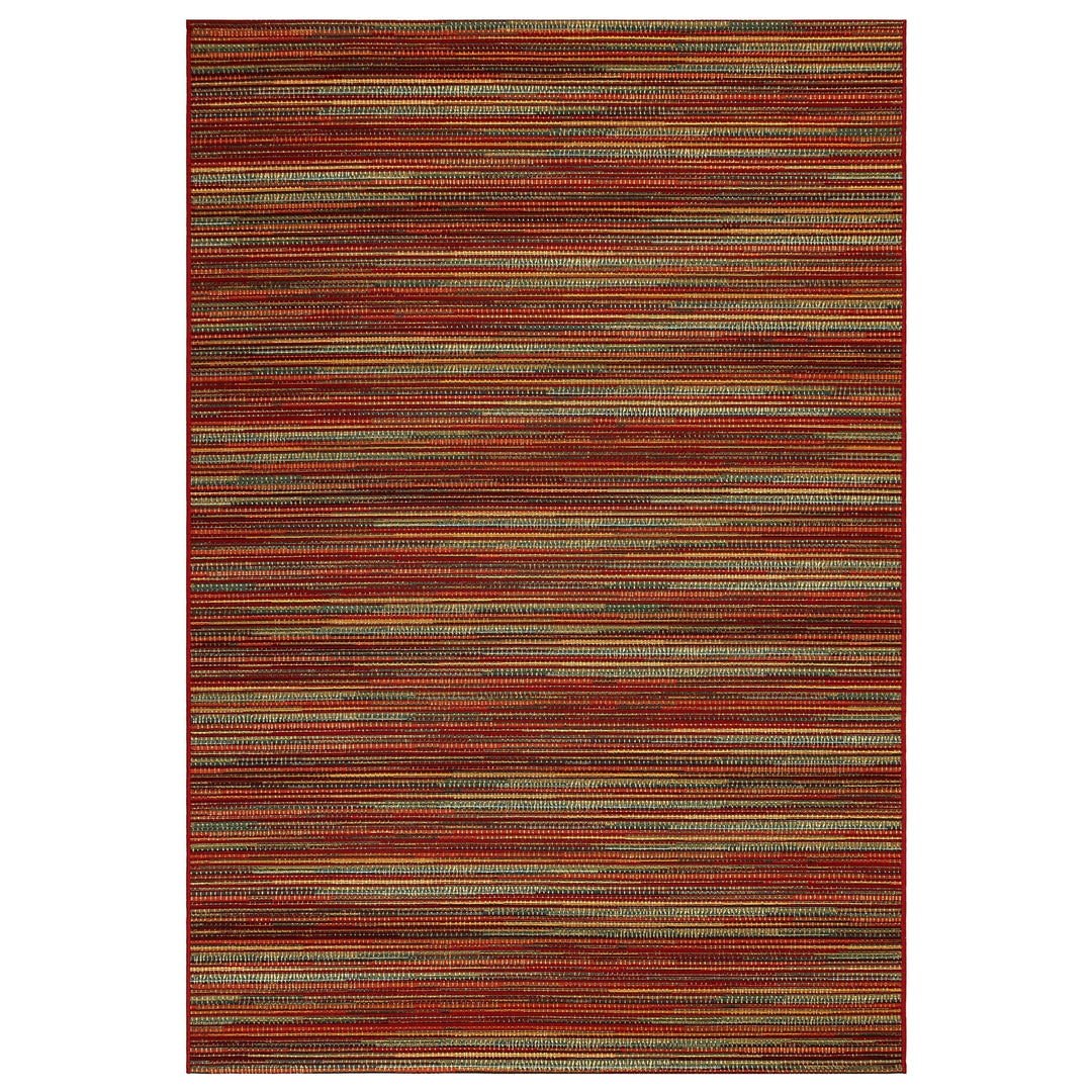 Liora Manne Marina Stripes Indoor/Outdoor Rug | Saffron - RSH Decor