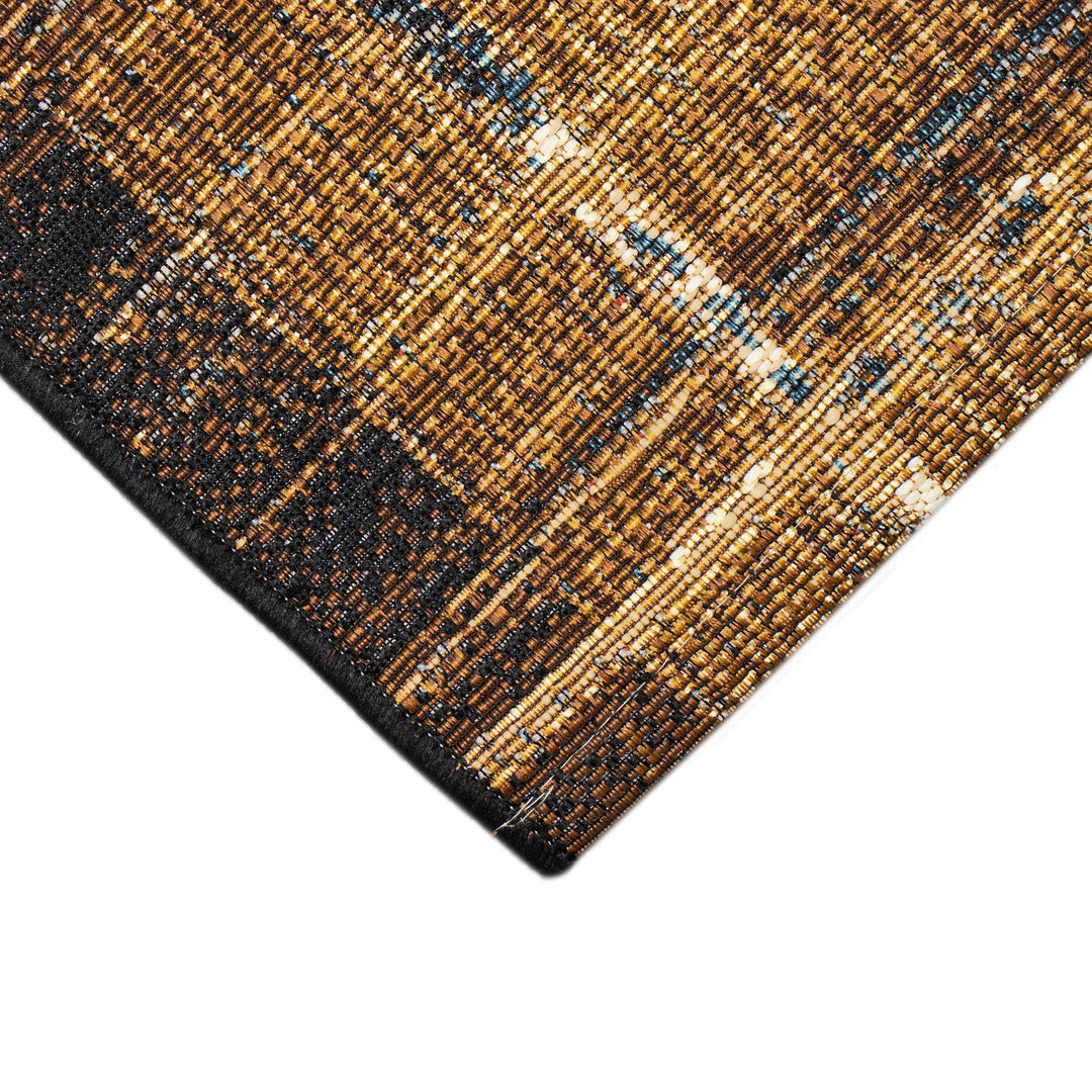 Liora Manne Marina Tribal Stripe Indoor/Outdoor Rug | Gold - RSH Decor