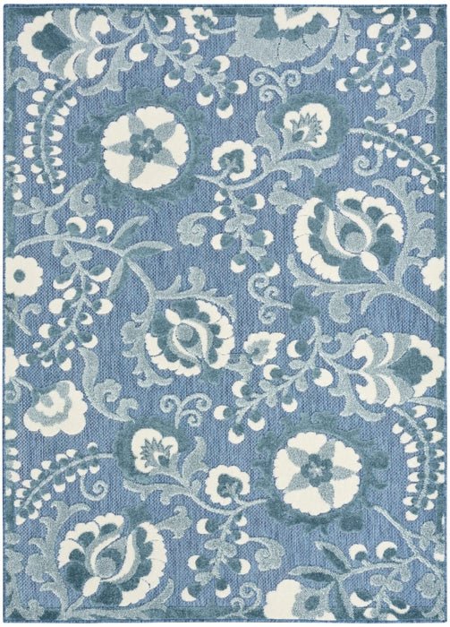 Nourison Rugs Aloha ALH17 Blue Area Rug - RSH Decor