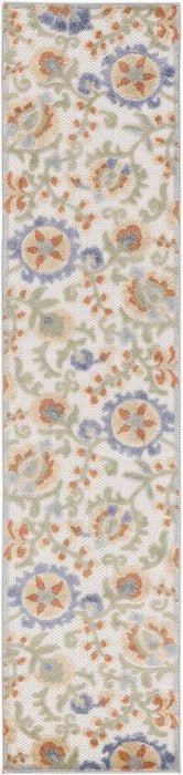 Nourison Rugs Aloha ALH17 Ivory Blue Area Rug - RSH Decor