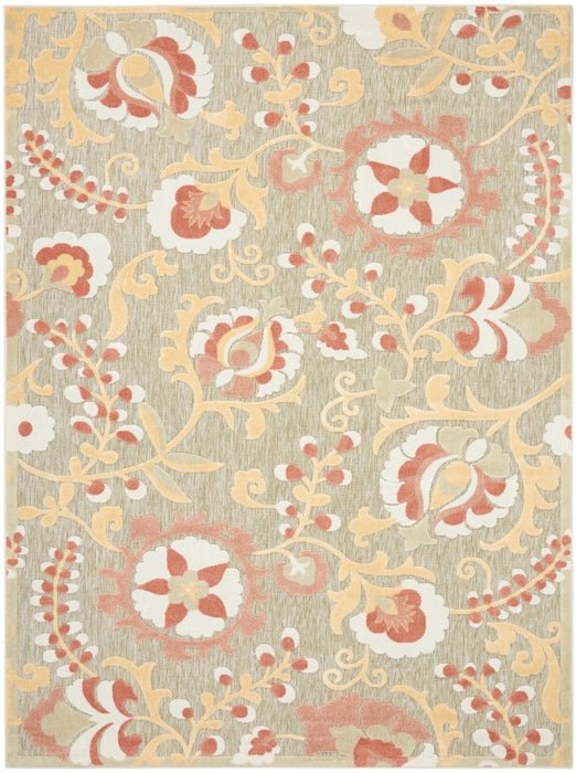 Nourison Rugs Aloha ALH17 Sage Rose Area Rug - RSH Decor