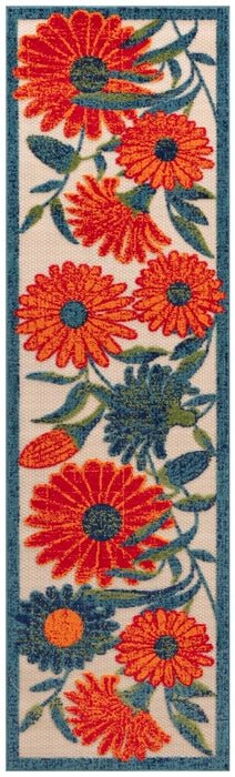 Nourison Rugs Aloha ALH33 Ivory Multicolor Area Rug - RSH Decor