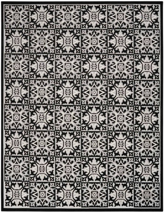 Nourison Rugs Aloha ALH34 Black White Area Rug - RSH Decor