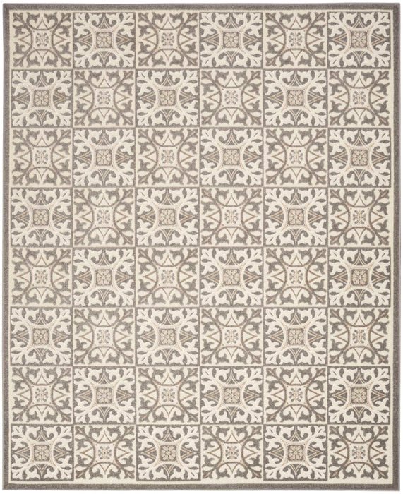 Nourison Rugs Aloha ALH34 Ivory Green Area Rug - RSH Decor