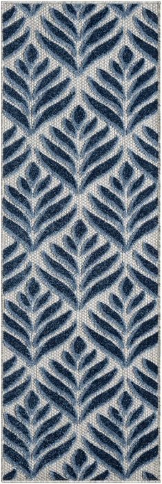 Nourison Rugs Aloha ALH35 Blue Area Rug - RSH Decor