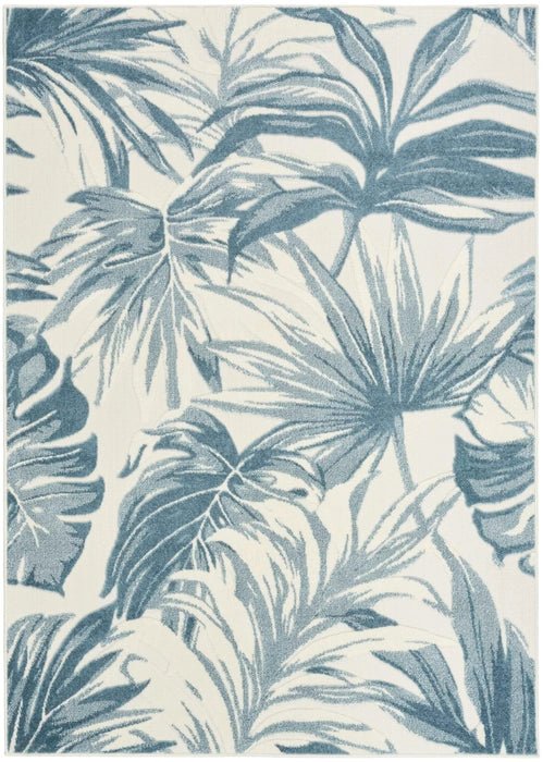 Nourison Rugs Aloha ALH43 Ivory Blue Area Rug - RSH Decor