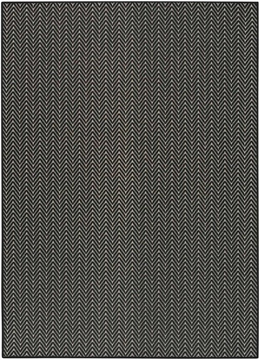 Nourison Rugs Horizon HOZ02 Black Area Rug - RSH Decor