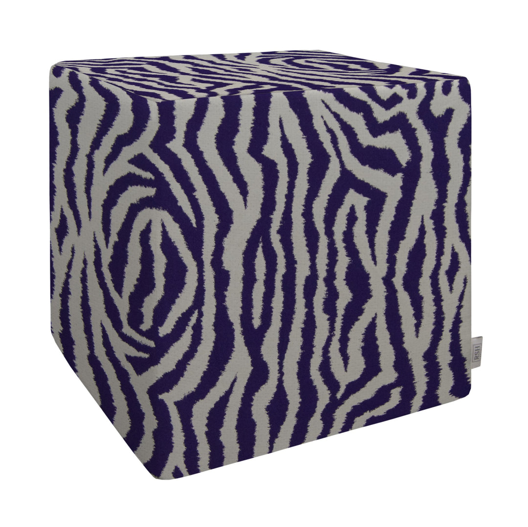 Orange & Purple Ottoman | Orange & Purple Collection - RSH Decor