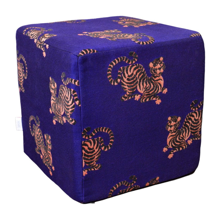 Orange & Purple Ottoman | Orange & Purple Collection - RSH Decor