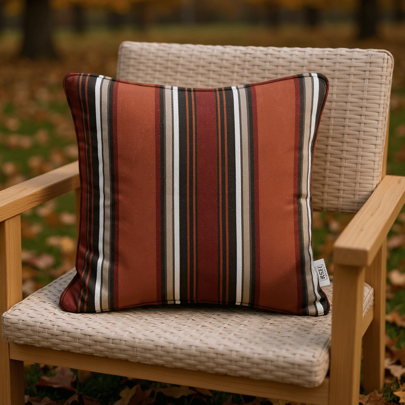 Outdura Sail Away Tamale Designer Square Throw Pillow - RSH Decor