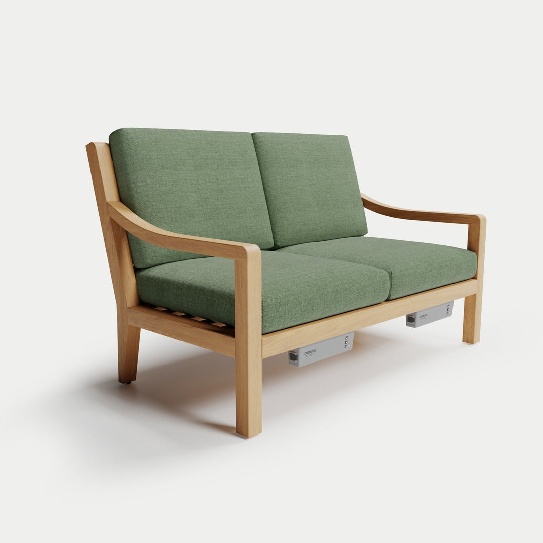 Outmore Solerno Heated Loveseat - RSH Decor