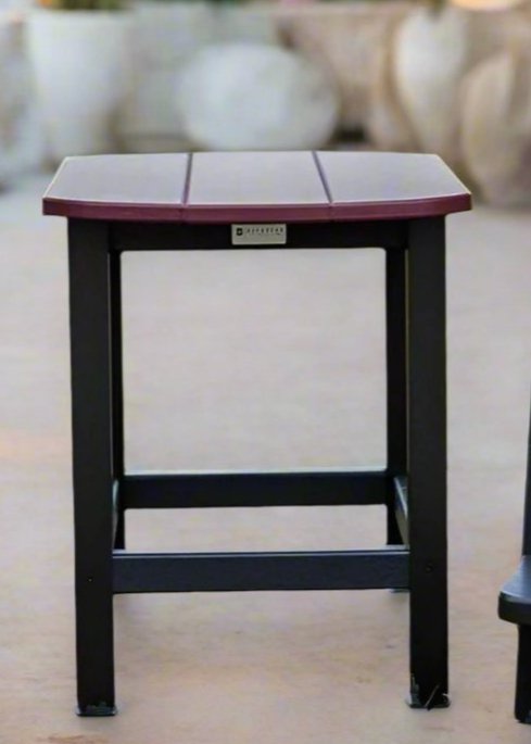 Oval Side Table | Garnet & Black Collection - RSH Decor