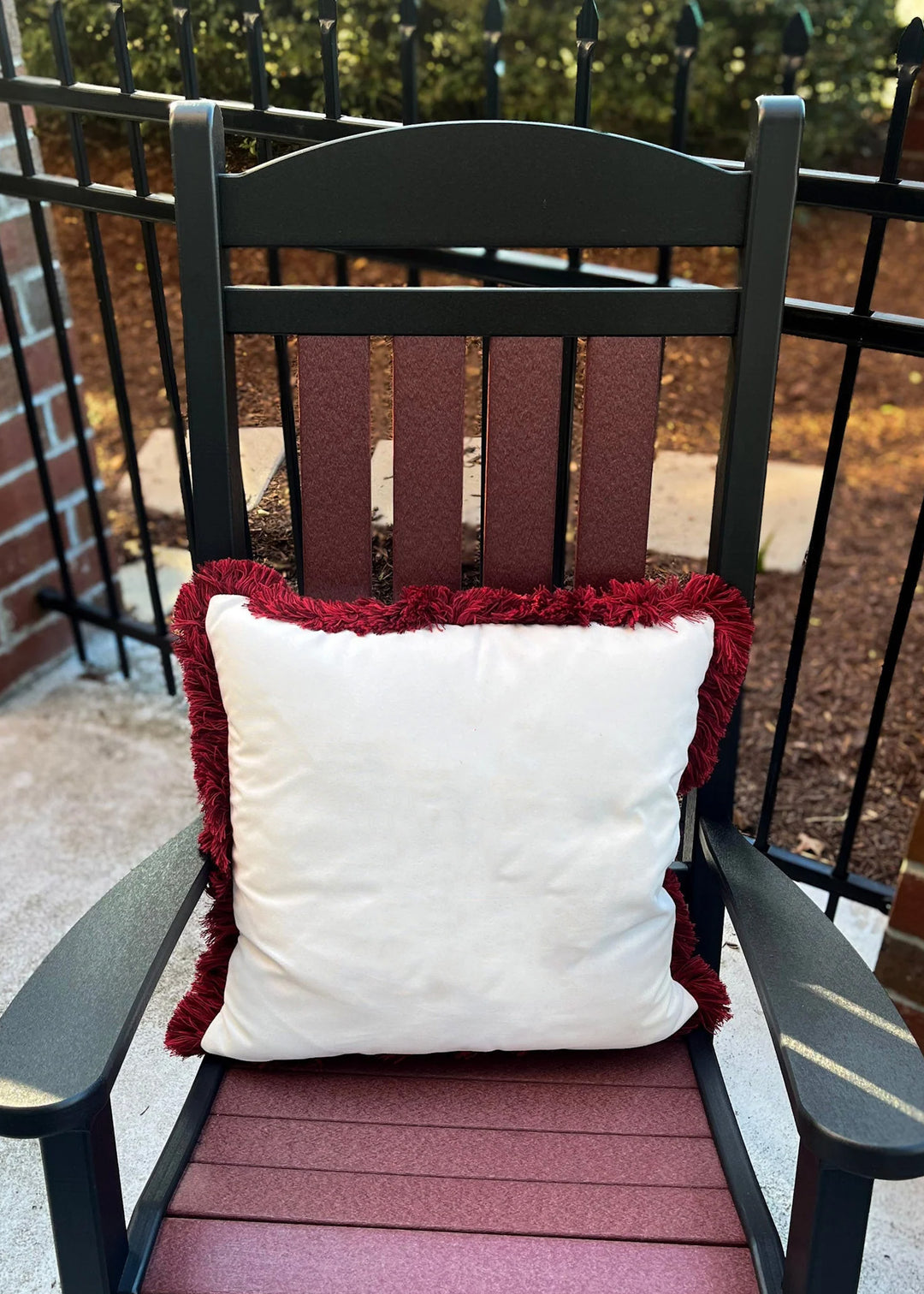 Porch Rocker | Garnet & Black Collection - RSH Decor