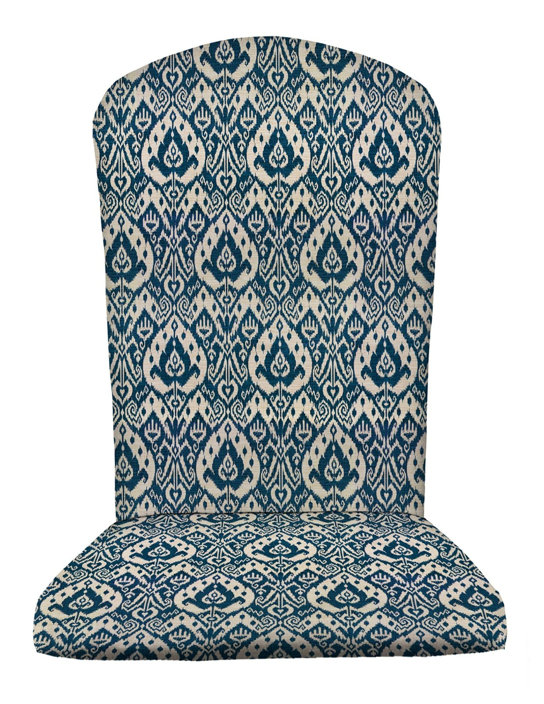 RSH Décor Indoor Outdoor Adirondack Cushion Poly Patterns Blue - Foam - RSH Decor