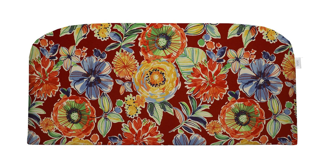 RSH Décor Indoor Outdoor Wicker Loveseat Cushions Polyester Patterns (41"x19") - Foam - RSH Decor