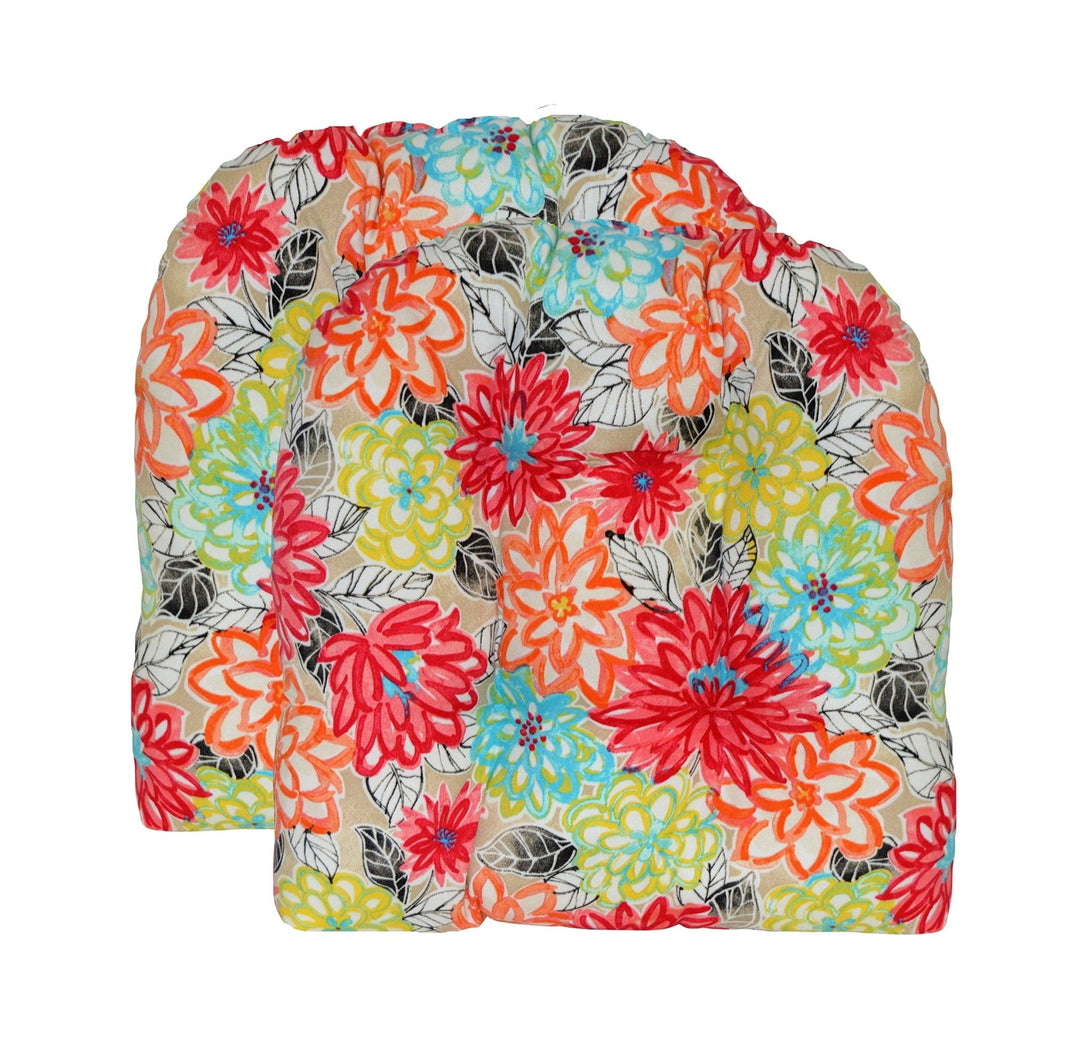 RSH DECOR Ushape Poly Pattern Tufted… - RSH Decor