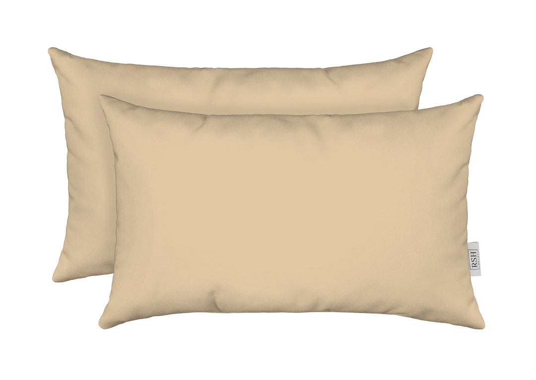 Set of 2 or 4 Lumbar Throw Pillows | Reversible | 20" x 12" | SPRING FLASH SALE - RSH Decor