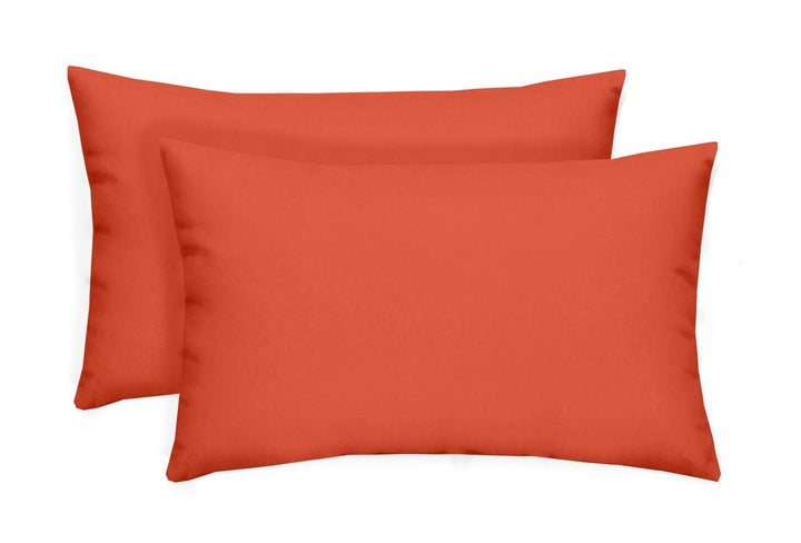 Set of 2 or 4 Throw Pillows | Square & Lumbar Options | Coral | SUMMER | FLASH SALE - RSH Decor