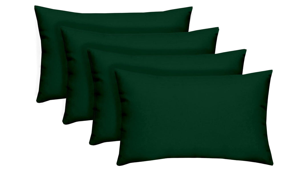 Set of 2 or 4 Throw Pillows | Square & Lumbar Options | Hunter Green | SUMMER FLASH SALE - RSH Decor