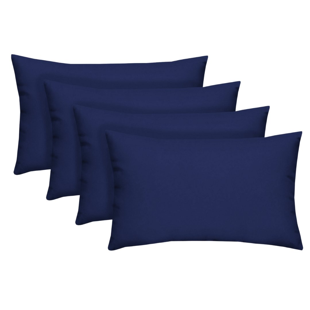 Set of 2 or 4 Throw Pillows | Square & Lumbar Options | Navy | SUMMER FLASH SALE - RSH Decor