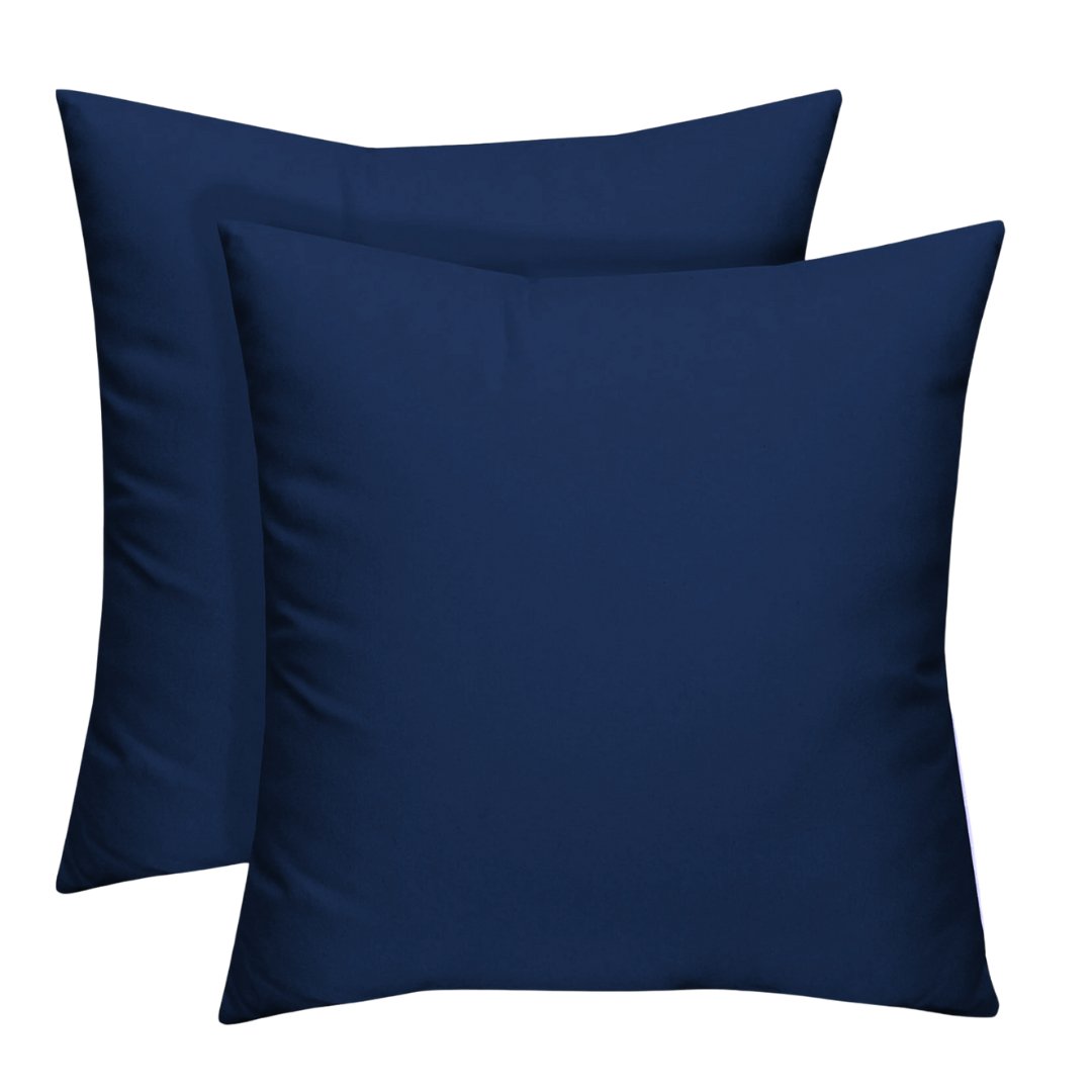 Set of 2 or 4 Throw Pillows | Square & Lumbar Options | Navy | SUMMER FLASH SALE - RSH Decor