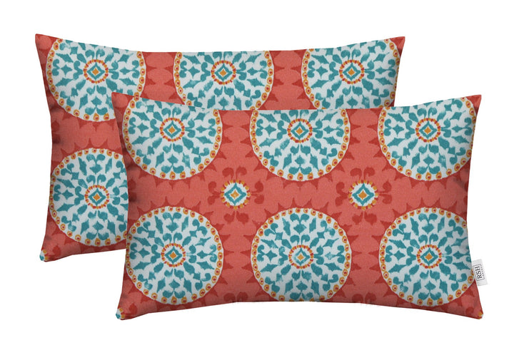 Set of 2 or 4 Throw Pillows | Square Options | Watermelon Sundial | SUMMER FLASH SALE - RSH Decor