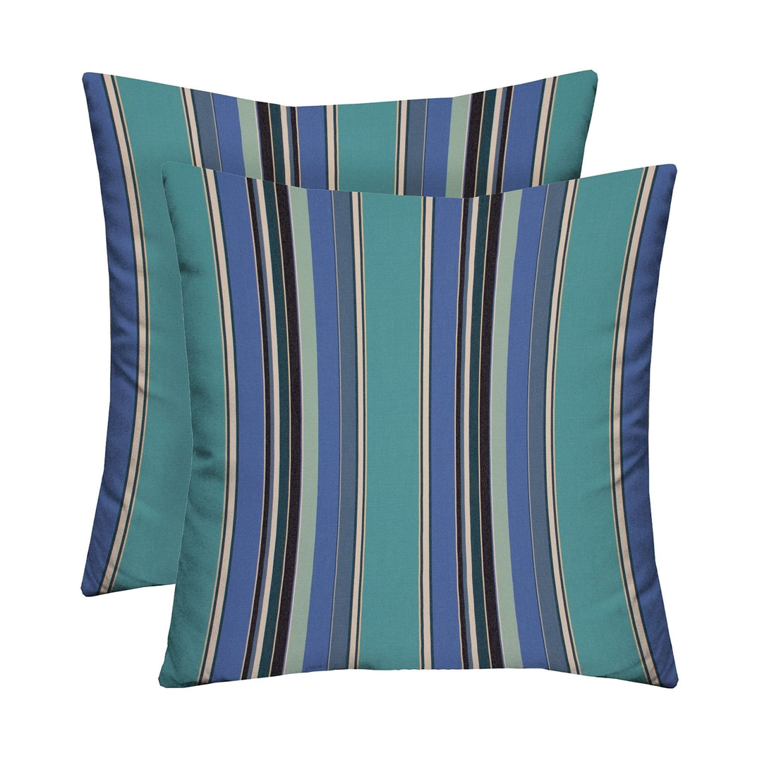 Set of 2 Square Throw Pillows | Square | Sunbrella Patterns - RSH Decor