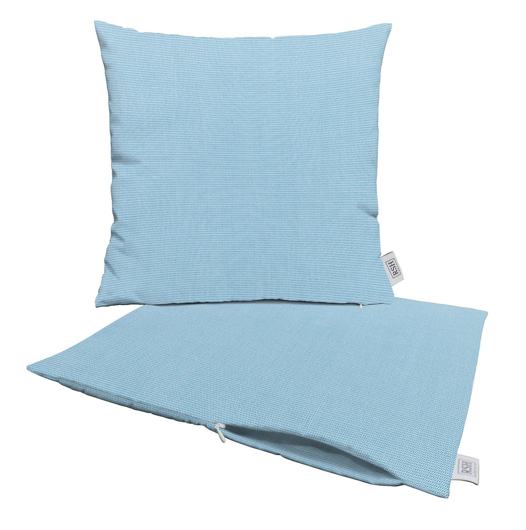 Set of 2 Square Zippered Throw Pillow Covers | Sunbrella Solids - RSH Decor