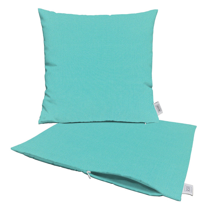 Set of 2 Square Zippered Throw Pillow Covers | Sunbrella Solids - RSH Decor