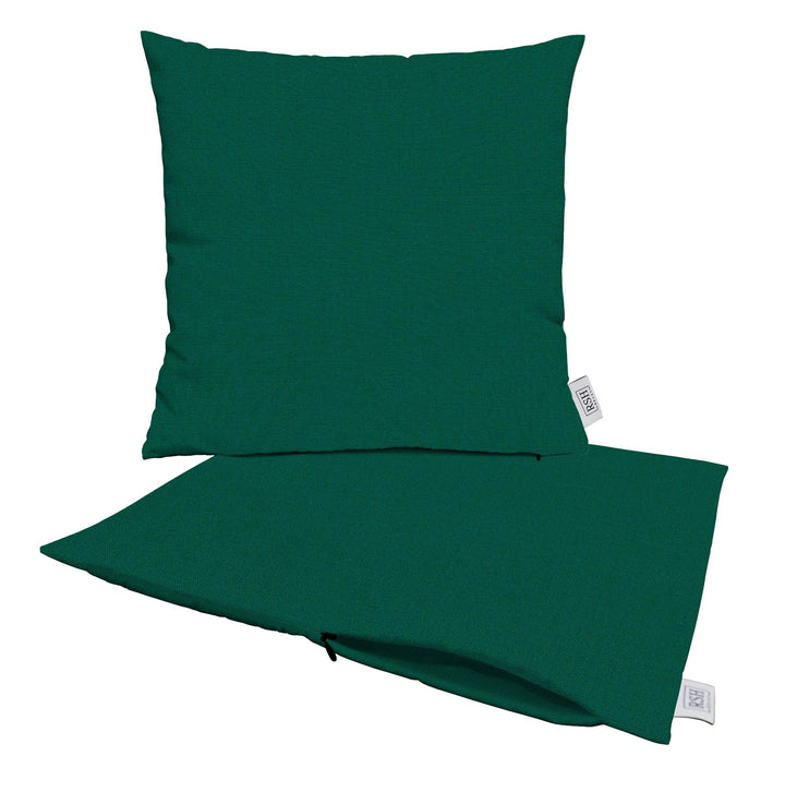 Set of 2 Square Zippered Throw Pillow Covers | Sunbrella Solids - RSH Decor