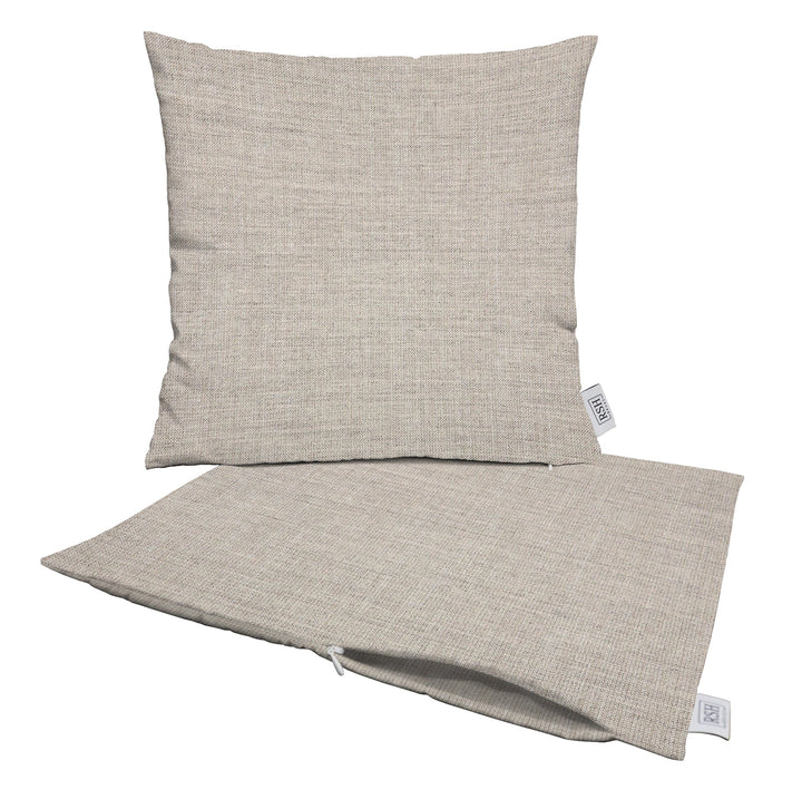 Set of 2 Square Zippered Throw Pillow Covers | Sunbrella Solids - RSH Decor